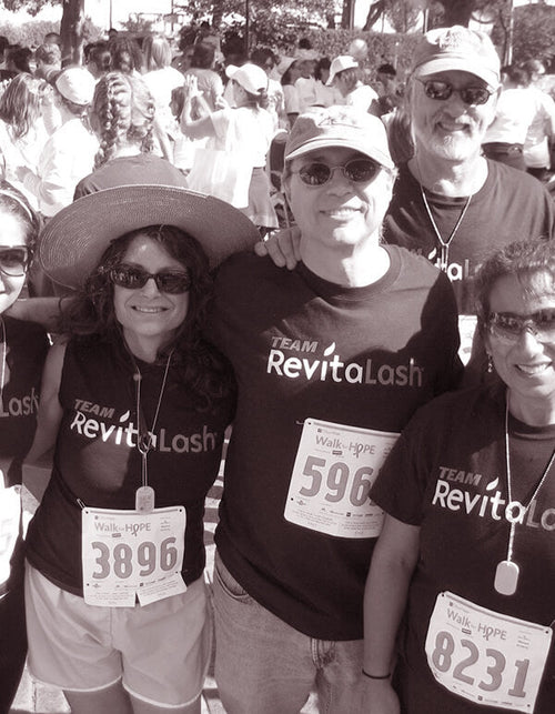 RevitaLash® Cosmetics team members participate in the first City of Hope Survivor Walk