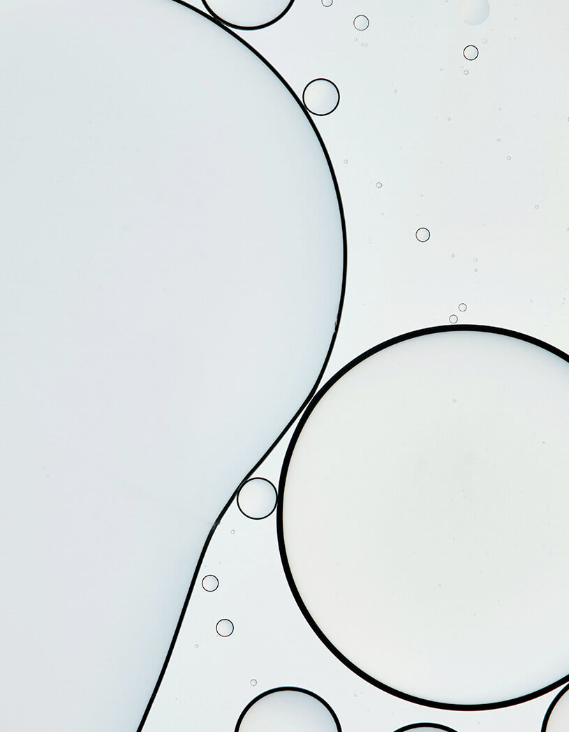 Ingredient close up of serums